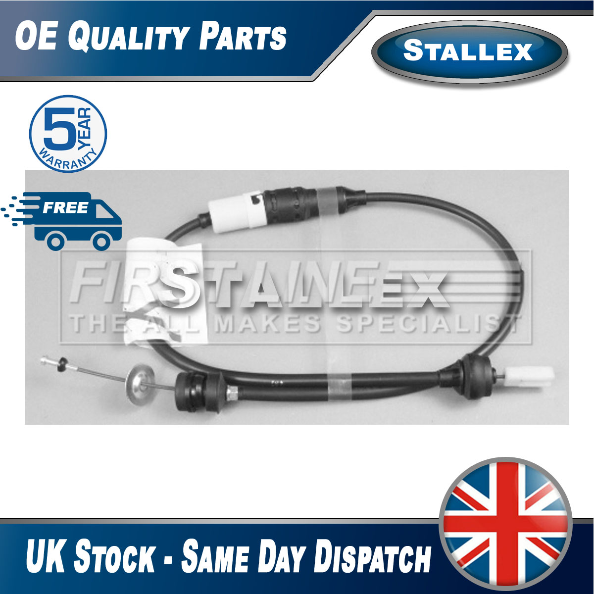 Fits Citroen Xsara 20002005 1.4 1.6 Clutch Cable Stallex 9642056180 eBay